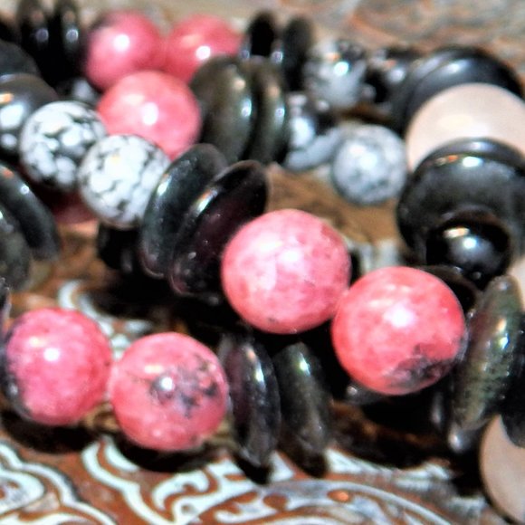 BoHo Gemstone Lovers Dream Heavy Necklace - Picture 4 of 16